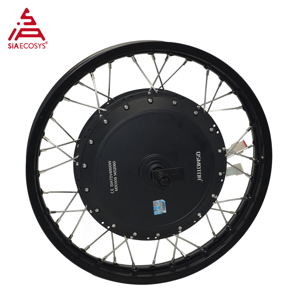 12000W Electric Motorcycle Hub Motor - QSMotor QS273 V3 40H BLDC мотор-колесо