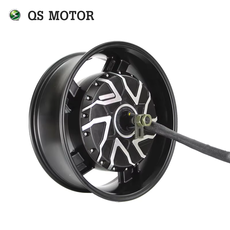 QSMOTOR QS273 V4 12000W 70H Мо – обзор и цена 12000W Electric Motorcycle Hub Motor