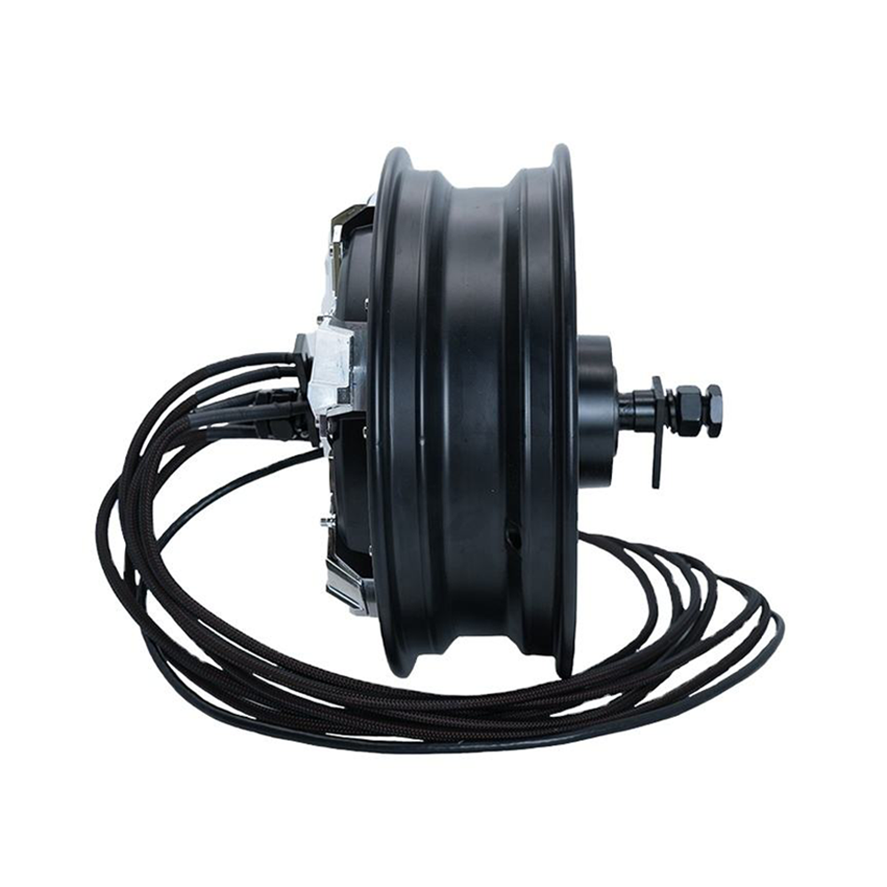 QSMOTOR 12x3.5 дюймов QS260 V7 – обзор и цена 12000W Electric Motorcycle Hub Motor
