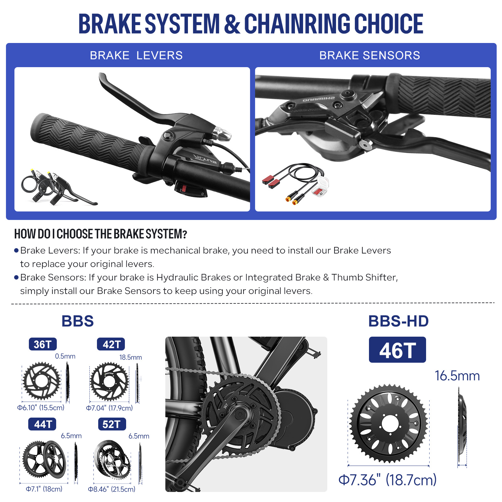 [В наличии в США] Комплект цен – обзор и цена Mid Drive Conversion Kit 1000W